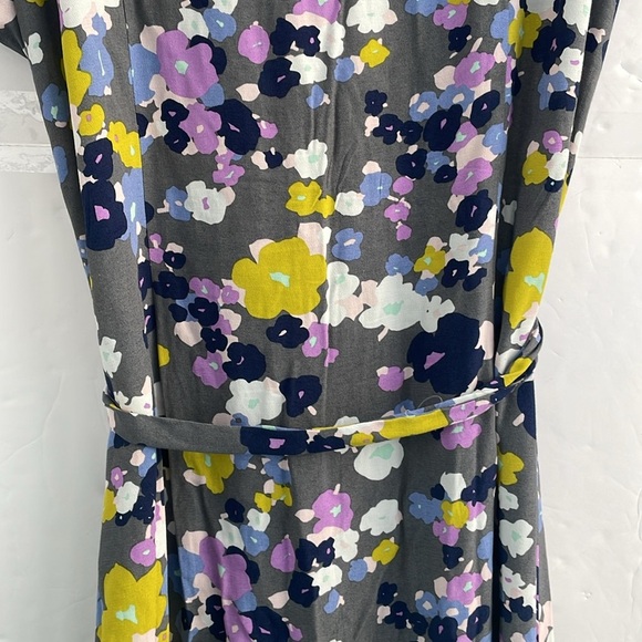 Boden Women’s Modern Floral Print Tie Waist Dress 14L - Picture 11 of 14